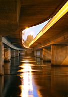Under bridge of..